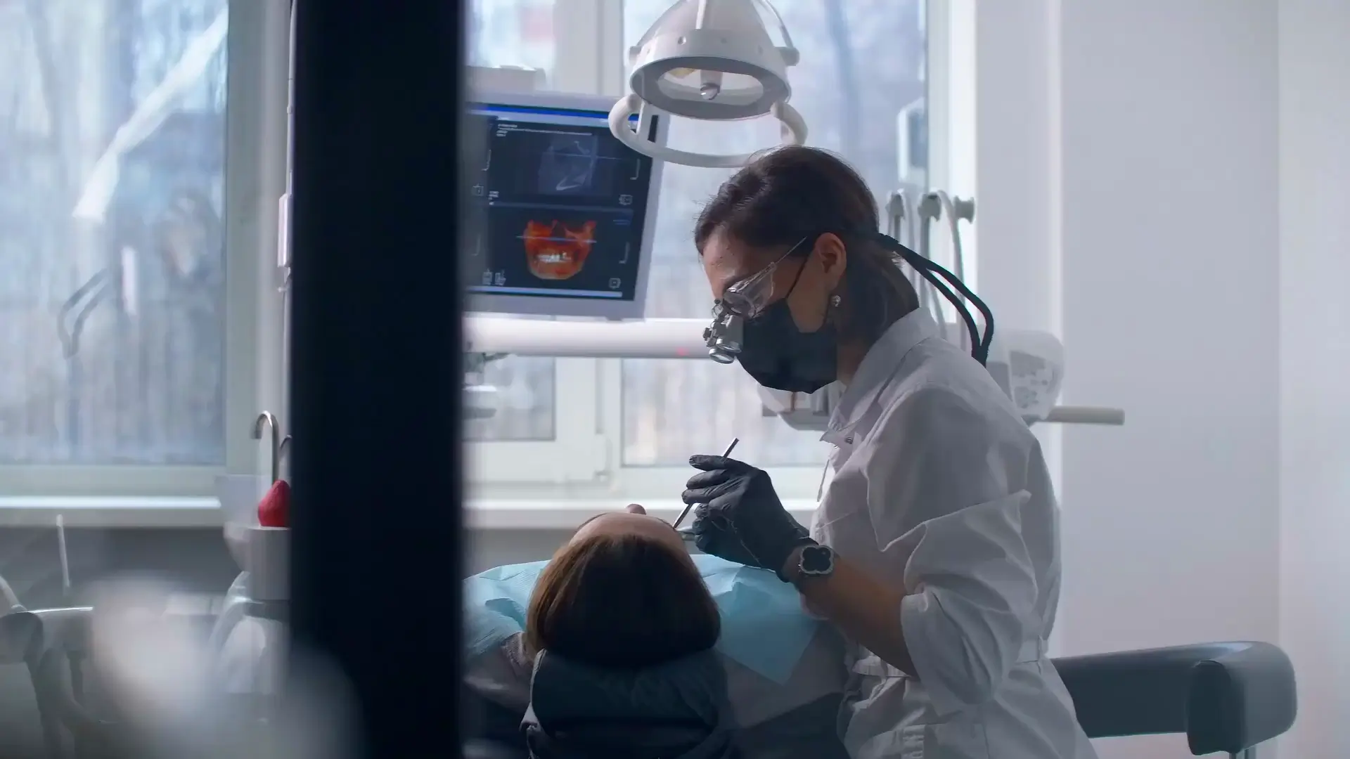 A Bloom Dental treatment room in use